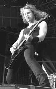Today the part of God will be portrayed by a young James Hetfield.